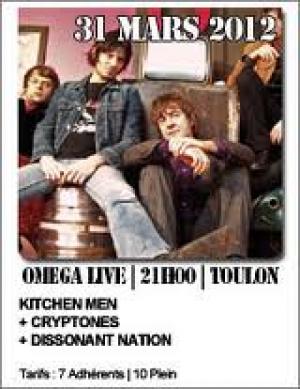 KITCHENMEN + CRYPTONES + DISSONANT NATION
