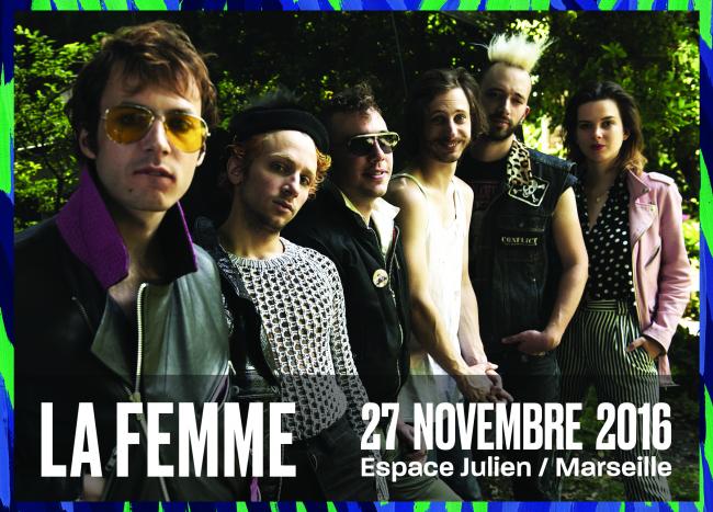 La Femme en concert à l'Espace Julien