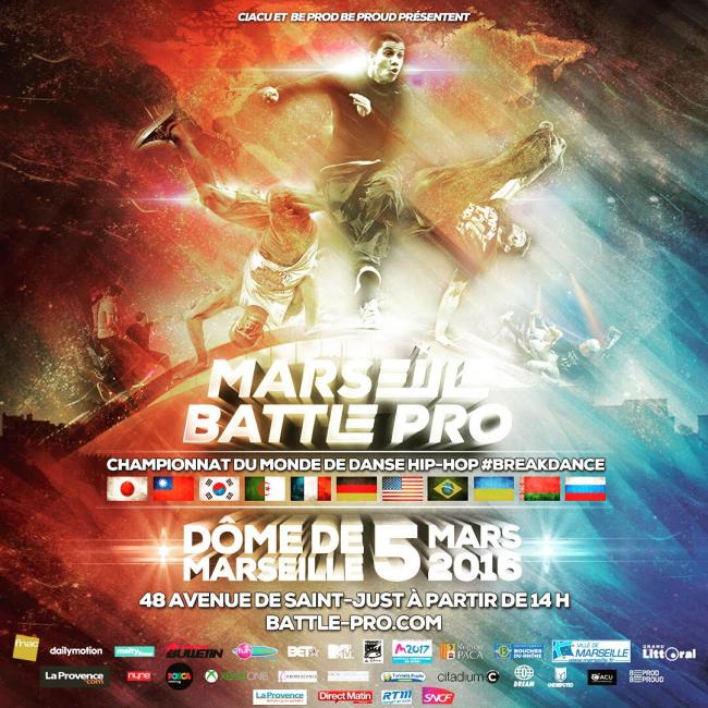 Le Marseille Battle Pro : finale mondiale de break dance