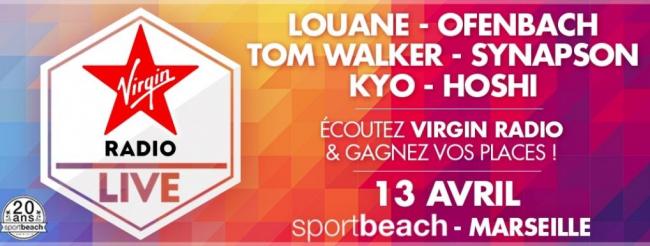 LOUANE - OFENBACH - TOM WALKER - SYNAPSON - KYO - HOSHI au Sport Beach 