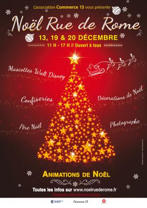 Noël rue de Rome