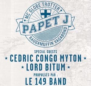 PAPET J + guests: Cedric "congo" Myton à l'Usine