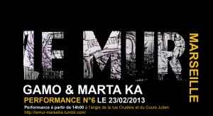 PERFORMANCE N°6 LE MUR-Marseille