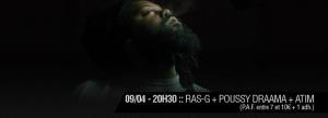 RAS-G + POUSSY DRAAMA + ATIM & LICO