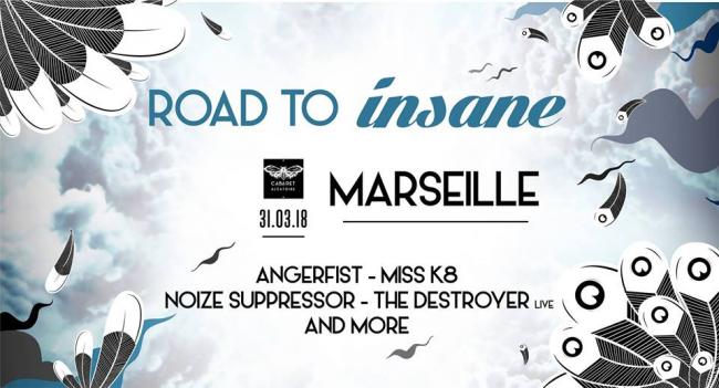 Road to Insane Festival w/ Angerfist & Miss K8 and More