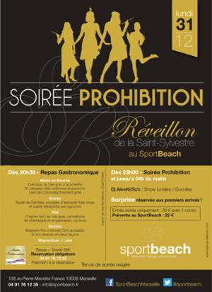 Soirée Prohibition Réveillon de la Saint-Sylvestre  