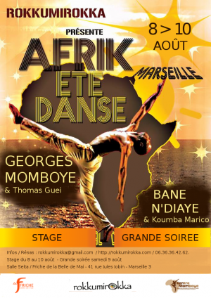 Stage de danse africaine, contemporaine et traditionnelle