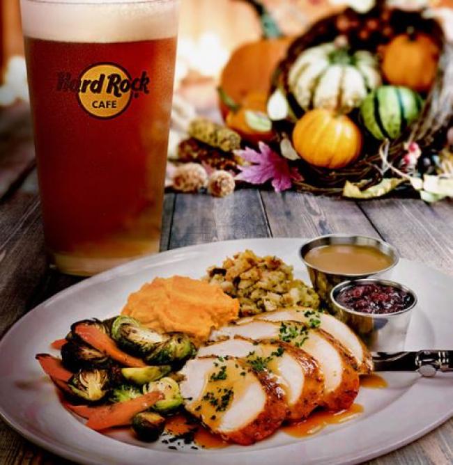 Thanksgiving au Hard Rock Café - Nice 