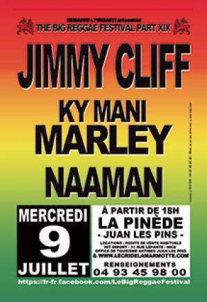 The Big Reggae Festival 2014 (Jimmy Cliff, Ky Mani Marley et Naaman)