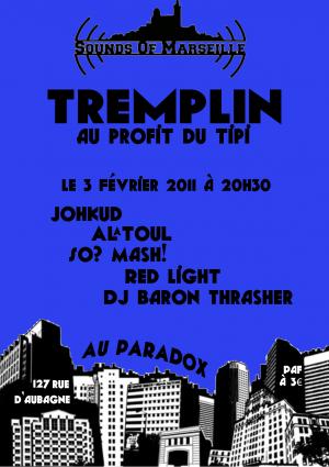 Tremplin Sounds of Marseille au Paradox! 