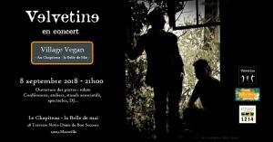 Velvetine en concert