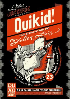 VERNISSAGE DE L\'EXPOSITION OUIKID DE JULIEN LOIS