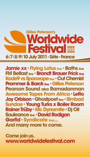 Worldwide festival