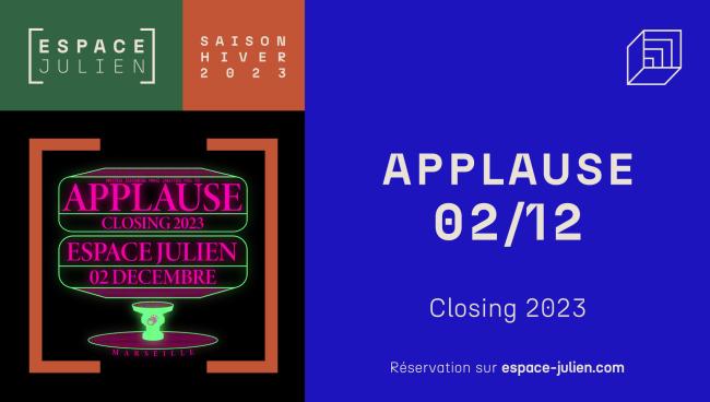 APPLAUSE - ESPACE JULIEN