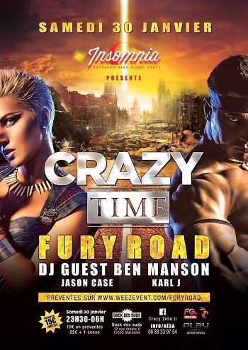 Crazy Time spécial Fury Road