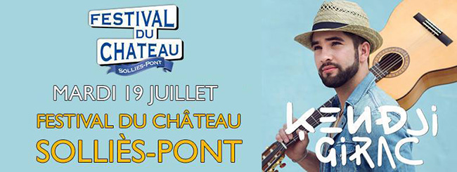 Kendji Girac à Solliès-Pont