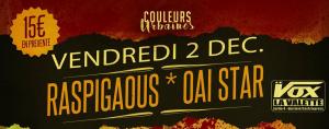 Oai Star et Raspigaous en concert