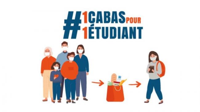 Initiative : 1 cabas pour 1 étudiant