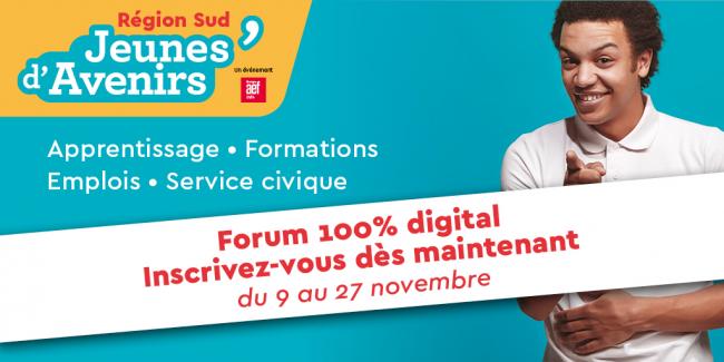 Le salon Jeunes d’avenirs 100% digital ! 